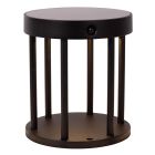 Candeeiro de mesa exterior solar moderno preto, Jackson, 2W, LED 2700K, IP54