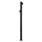 Candeeiro para exterior moderno preto, Ibama, 5W, LED 3000K, IP65