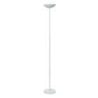 Candeeiro de leitura de pé moderno branco, Zenith, 20W, LED 3000K, com dimmer tátil
