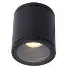 Foco de teto moderno preto, Aven, IP65