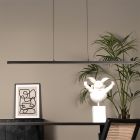 Candeeiro suspenso moderno preto, Sigma, 36W, LED 2700K