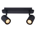 Foco de teto para casa de banho moderno preto, Lennert, IP44