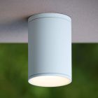 Candeeiro para exterior moderno branco, Tubix, IP54
