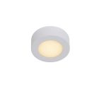 Plafon moderno branco, Brice, 8W, LED 3000K, IP44