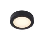 Plafon moderno preto, Brice, 11W, LED 3000K, IP44