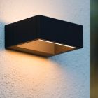 Candeeiro para exterior moderno antracite, Goa, 6W, LED 3000K, IP54