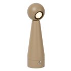 Candeeiro de mesa recarregável moderno toupeira, Ipsos, 3W, LED dim to warm, com dimmer tátil