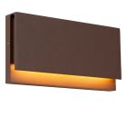Candeeiro para exterior moderno cor de ferrugem, Lomar, 10W, LED 2700K, IP54