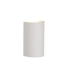Aplique de parede de gesso branco, Gipsy