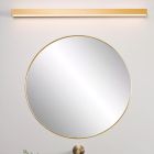 Candeeiro de parede para casa de banho moderno latão, Alexa, 13W, LED 3000K, IP44