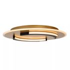 Plafon moderno dourado, Andreas, 30W, LED 2700K