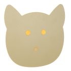 Candeeiro de parede quarto infantil moderno verde, Charlie, 5W, LED dim to warm, com dimmer tátil