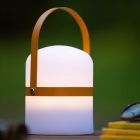 Candeeiro de mesa exterior moderno branco, Little Joe, 3W, LED 2700K, IP44, com interruptor