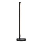 Candeeiro de mesa moderno preto, Finan, 9W, LED 2700K, com dimmer tátil