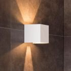 Candeeiro up down moderno branco, Axi, 6W, LED 2700K, IP54
