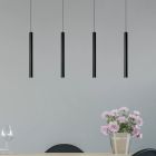 Candeeiro suspenso moderno preto, Lorenz, 4W, LED 3000K