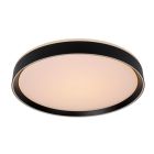 Plafon moderno preto, Nuria, 36W, LED 2700K