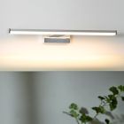 Aplique de parede moderno cromo, Onno, 8W, LED 3000K, IP44