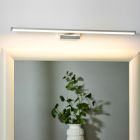 Iluminação para espelho moderna cromo, Onno, 12W, LED 3000K, IP44