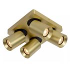Foco de teto moderno dourado, Nigel