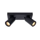 Foco de teto moderno preto, Taylor, IP44