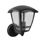 Candeeiro para exterior clássico preto, Sven, IP44