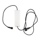 Cabo de alimentação para fita de LED, para luz branca quente e fria.