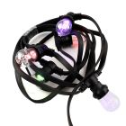Cordão de luzes de 10m com 10 lâmpadas RGB (inclui controlador)
