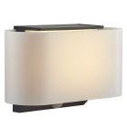 Candeeiro de parede exterior solar moderno branco, Piola, IP44