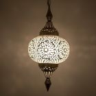 Candeeiro suspenso transparente oriental, Aicha