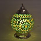 Candeeiro de mesa verde oriental, Sabri