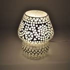 Candeeiro de mesa transparente oriental, Rachel