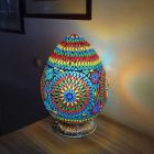 Candeeiro de mesa multicolorido oriental, Lara