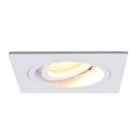 Foco de encastrar branco moderno, Bredal