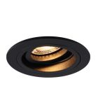 Foco de encastrar preto moderno, Bredal