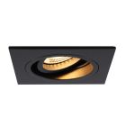 Foco de encastrar preto moderno, Bredal