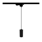 Refletor de trilho trifásico preto Zahra, Pro