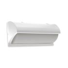 Candeeiro para exterior de alumínio branco, Rajko, 12W, LED 3000K, IP54