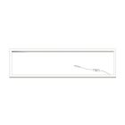 Luminária LED para teto suspenso de 30x120 cm - interruptor branco - 32W - 3173 lm - UGR <23