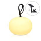 Candeeiro para exterior de plástico branco, Pien, 1W, LED 2700K, IP54