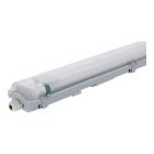 Luminária fluorescente LED à prova d'água de 120 cm - Tenso - para 2 tubos fluorescentes - IP65
