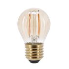 Lâmpada LED âmbar E27 dimerizável, 2W, 2000K