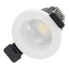 Luminária de embutir branca em alumínio, Magus, 4W, LED com interruptor branco, IP65