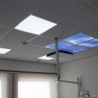 Nuvem de fotos impressas - conjunto de 4 placas de acrílico com impressão, para painéis de LED de 60x60 cm.