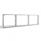 Moldura de montagem em superfície para painéis de LED de 30x120 cm