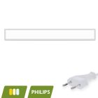 Painel LED 15x120 - 30W - interruptor branco - UGR<19 - retroiluminado