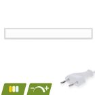 Painel LED 15x120 - 30W - interruptor branco - UGR<19 - dimerizável - retroiluminado