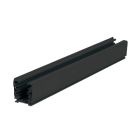 Trilho trifásico, 3 metros, preto, Pro