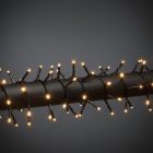 Luzes de Natal LED para exterior, 36m, 480 luzes brancas quentes.