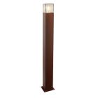 Candeeiro para exterior cor de ferrugem moderno, Sanel, IP44